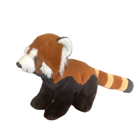Wild Republic Red Panda Cute Soft Stuffed Animal Plush Laying 10 in Realistic - Picture 1 of 7